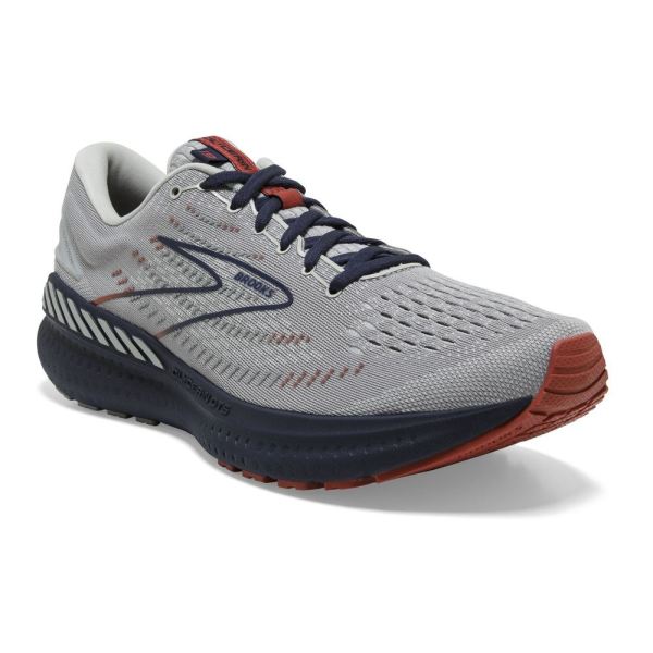 Brooks Shoes - Glycerin GTS 19 Grey/Alloy/Peacoat            