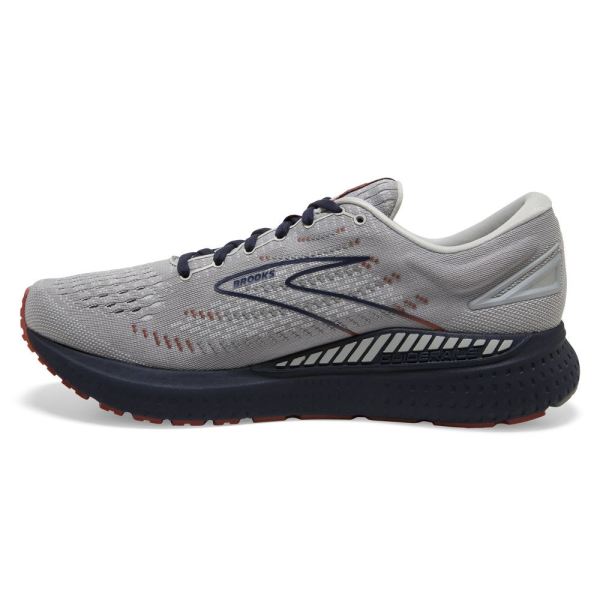 Brooks Shoes - Glycerin GTS 19 Grey/Alloy/Peacoat            