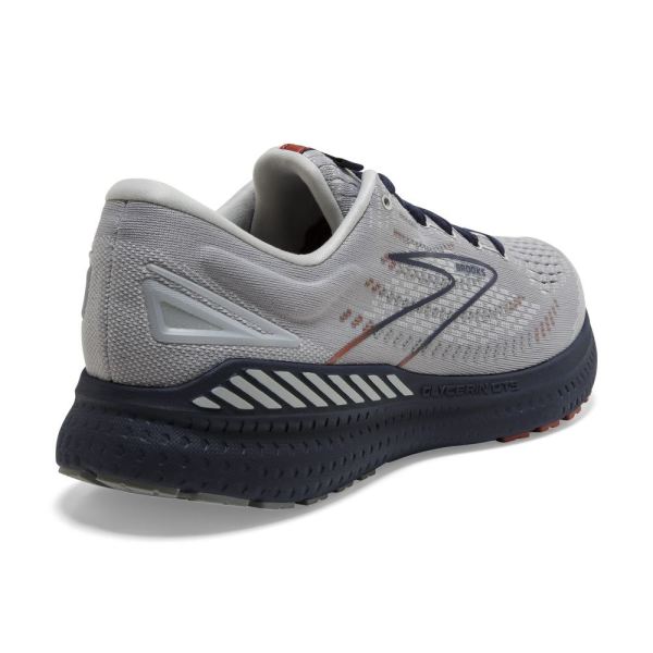 Brooks Shoes - Glycerin GTS 19 Grey/Alloy/Peacoat            