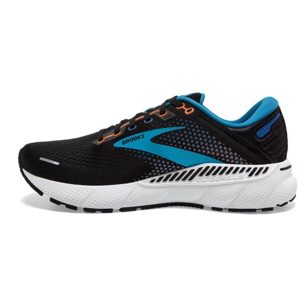 Brooks Shoes - Adrenaline GTS 22 Black/Blue/Orange            