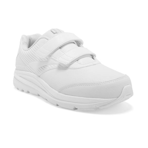 Brooks Shoes - Addiction Walker V-Strap 2 White/White            