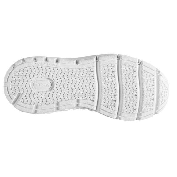 Brooks Shoes - Addiction Walker V-Strap 2 White/White            