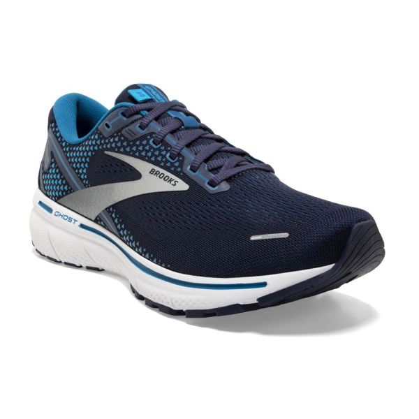 Brooks Shoes - Ghost 14 Navy/Stellar/White            