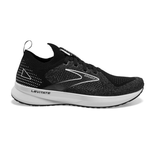 Brooks Shoes - Levitate StealthFit 5 Black/Grey/White