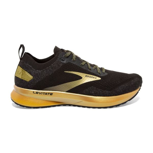 Brooks Shoes - Levitate 4 Black/Gold