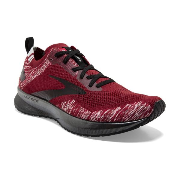 Brooks Shoes - Levitate 4 Red/Grey/Black            