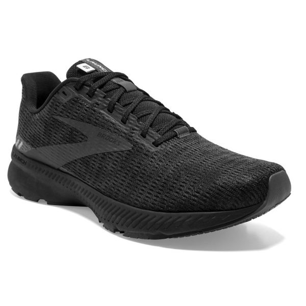 Brooks Shoes - Launch 8 Black/Ebony/Grey            