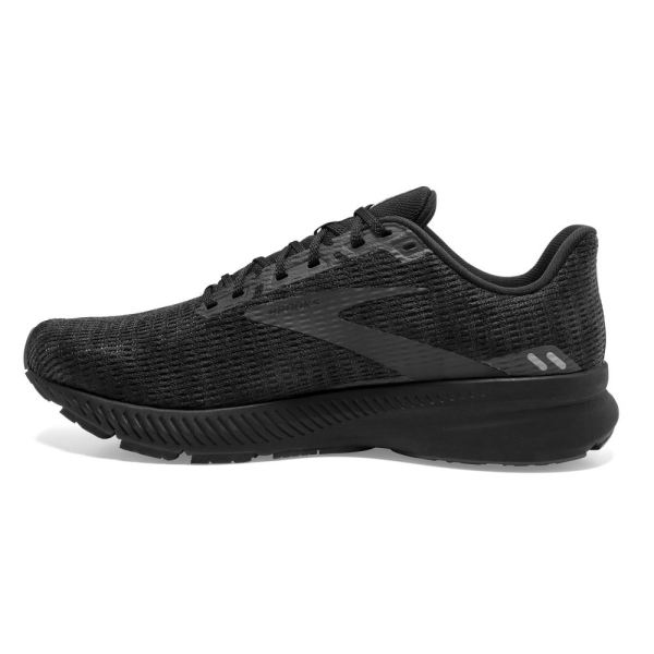 Brooks Shoes - Launch 8 Black/Ebony/Grey            