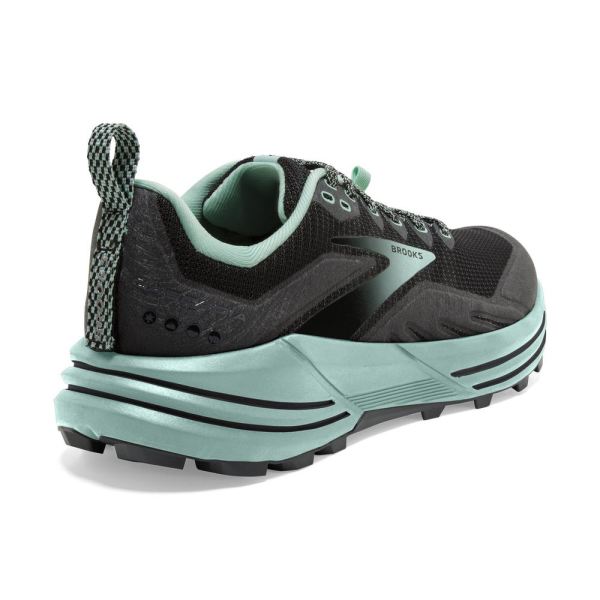 Brooks Shoes - Cascadia 16 Black/Ebony/Yucca            