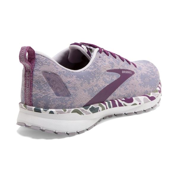 Brooks Shoes - Revel 4 White/Wood Violet/Iris            