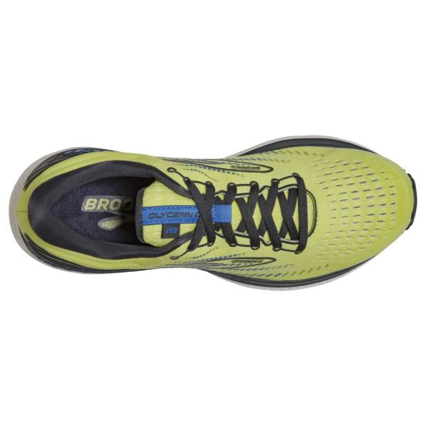 Brooks Shoes - Glycerin GTS 19 Yellow/ Navy/ Blue            