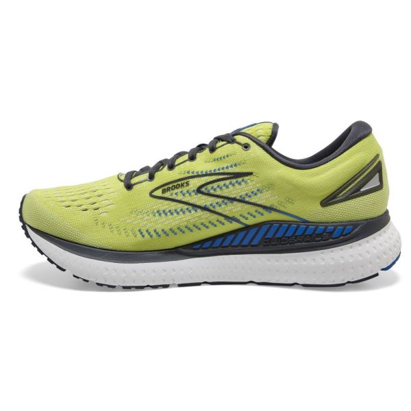 Brooks Shoes - Glycerin GTS 19 Yellow/ Navy/ Blue            