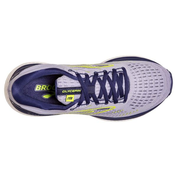 Brooks Shoes - Glycerin 19 Lavender/Blue/Nightlife            