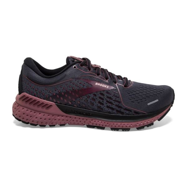 Brooks Shoes - Adrenaline GTS 21 Black/Blackened Pearl/Nocturne