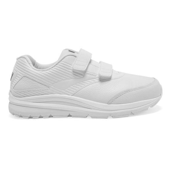 Brooks Shoes - Addiction Walker V-Strap 2 White/White