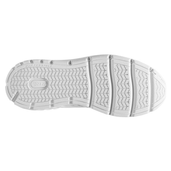 Brooks Shoes - Addiction Walker V-Strap 2 White/White            