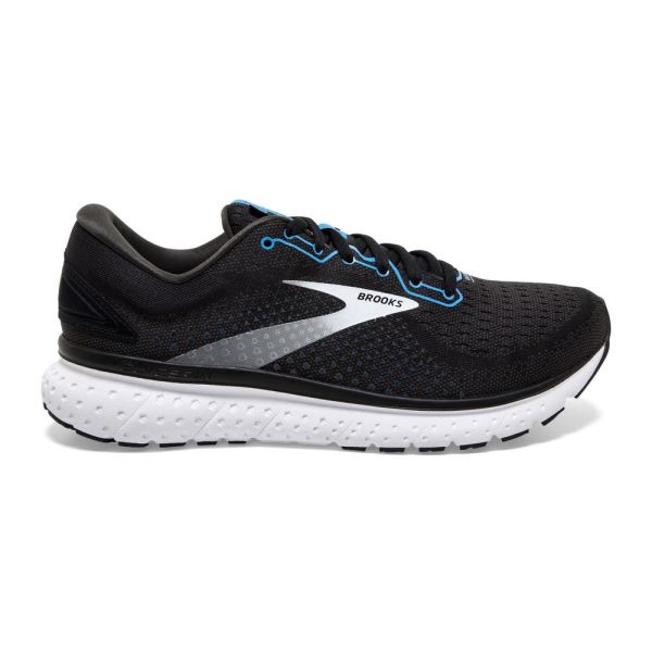 Brooks Shoes - Glycerin 18 Black/Atomic Blue/White