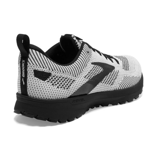 Brooks Shoes - Revel 5 White/Black            