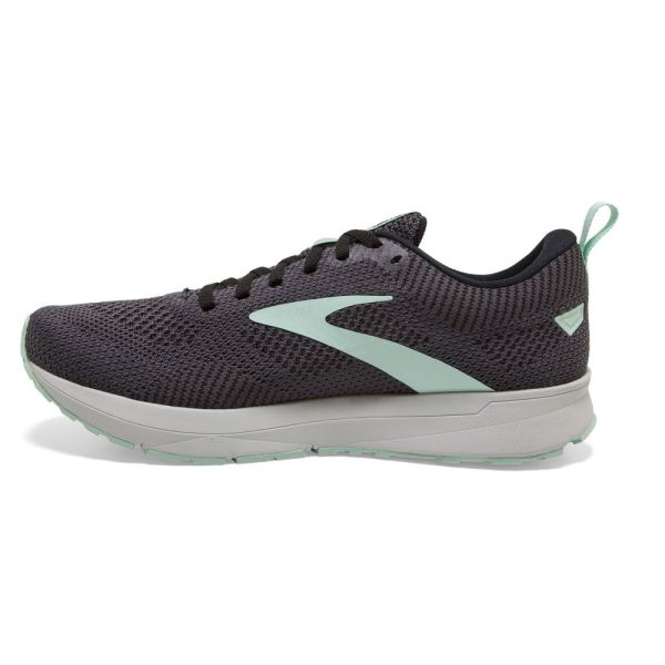 Brooks Shoes - Revel 5 Ebony/Black/Yucca            