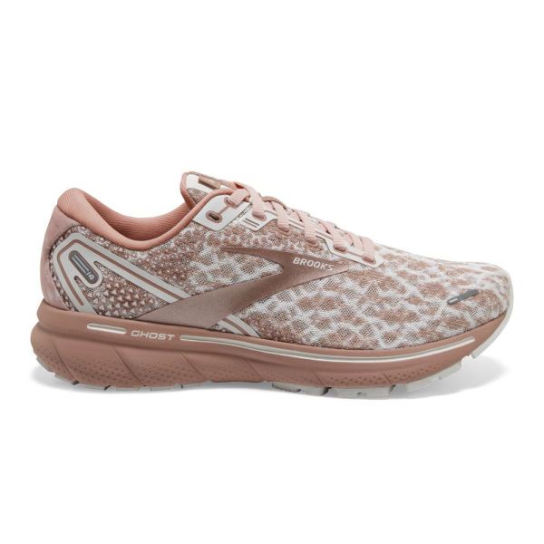 Brooks Shoes - Ghost 14 Delicacy/Brown/Coral Cloud