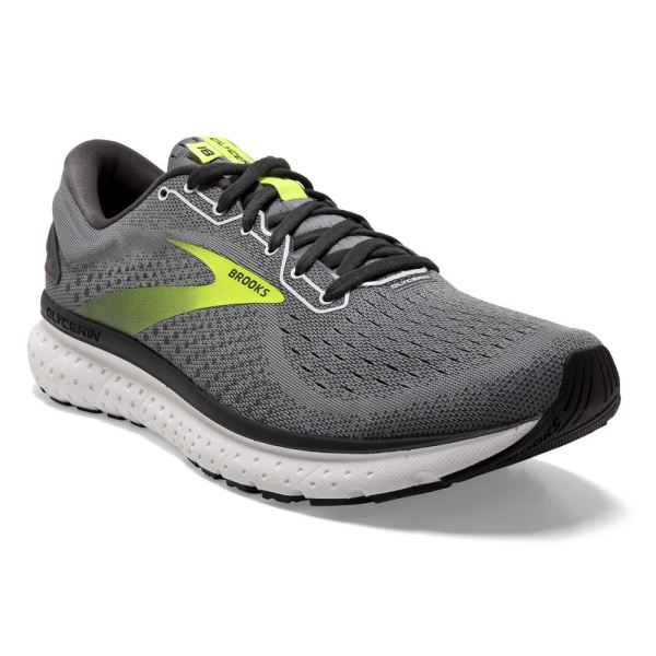 Brooks Shoes - Glycerin 18 Primer Grey/Ebony/Nightlife            