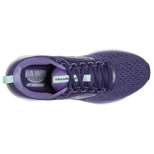 Brooks Shoes - Transmit 3 Blue Ribbon/Veronica/Lavender            