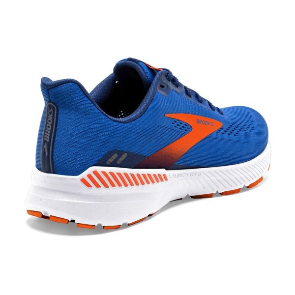Brooks Shoes - Launch 8 GTS Blue/Orange/White            