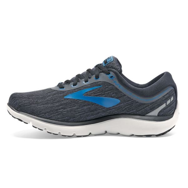 Brooks Shoes - PureFlow 7 Grey/Grey/Black            