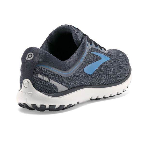 Brooks Shoes - PureFlow 7 Grey/Grey/Black            