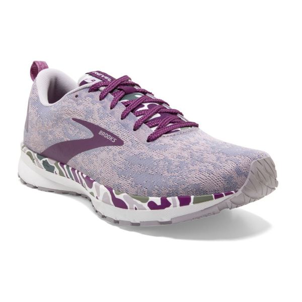 Brooks Shoes - Revel 4 White/Wood Violet/Iris            