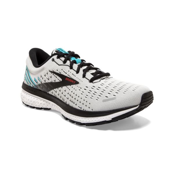 Brooks Shoes - Ghost 13 Grey/Black/Capri            