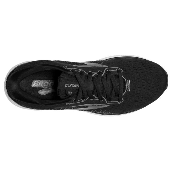 Brooks Shoes - Glycerin 18 Black/Pewter/White            