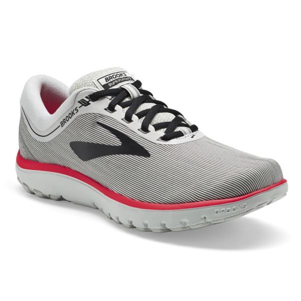 Brooks Shoes - PureFlow 7 Grey/Black/Pink            