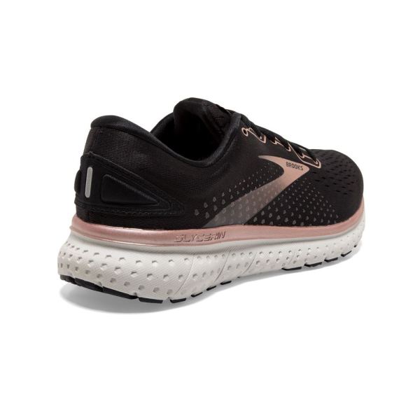 Brooks Shoes - Glycerin 18 Black/Rose Gold/Grey            