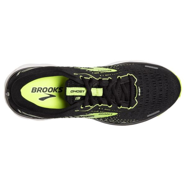 Brooks Shoes - Ghost 13 Black/Nightlife/White            