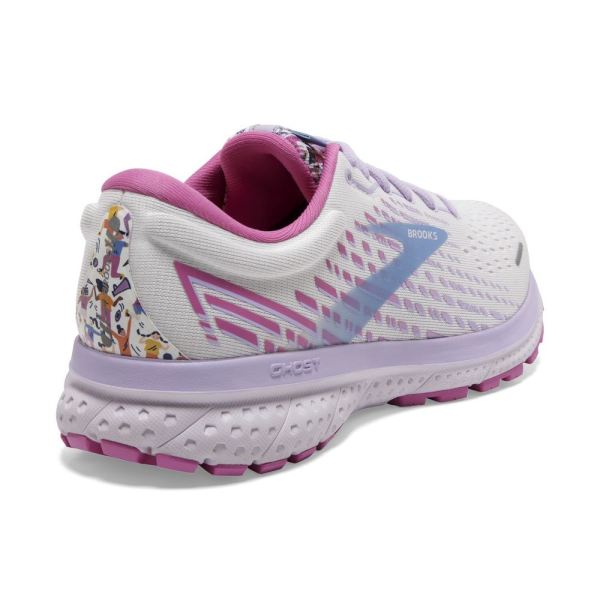 Brooks Shoes - Ghost 13 White/Lilac/Pink            