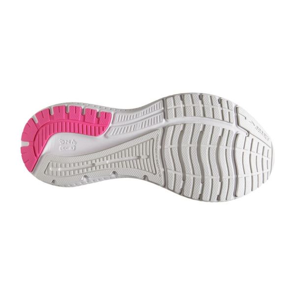 Brooks Shoes - Glycerin GTS 19 White-Pink/Luna Rock            