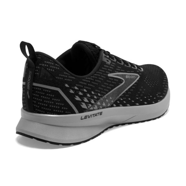 Brooks Shoes - Levitate 5 Black/Ebony/Grey            