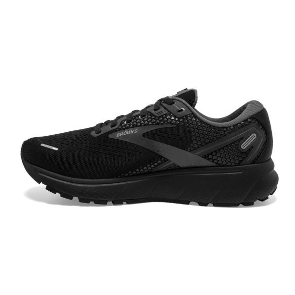 Brooks Shoes - Ghost 14 Black/Black/Ebony            