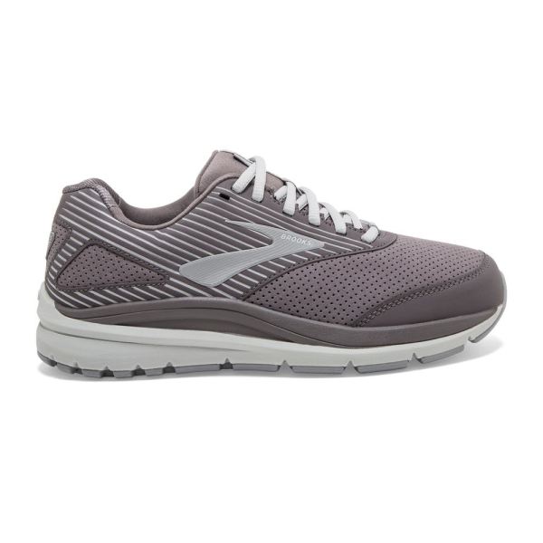 Brooks Shoes - Addiction Walker Suede Shark/Alloy/Oyster