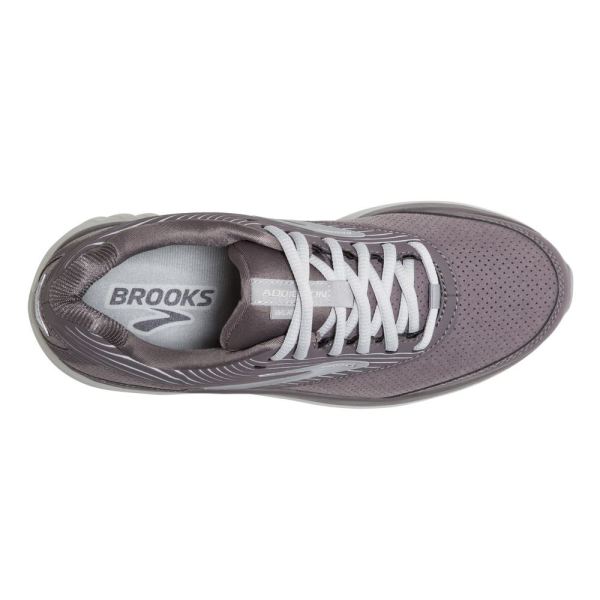 Brooks Shoes - Addiction Walker Suede Shark/Alloy/Oyster            