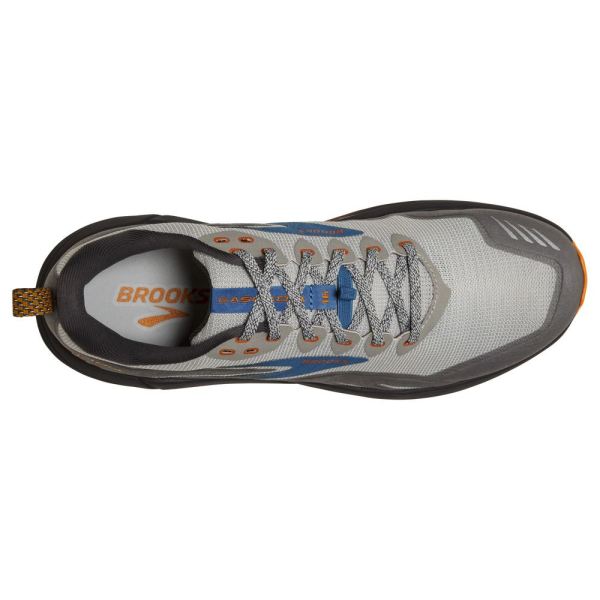 Brooks Shoes - Cascadia 16 Oyster Mushroom/Alloy/Orange            