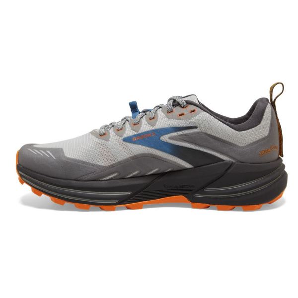 Brooks Shoes - Cascadia 16 Oyster Mushroom/Alloy/Orange            