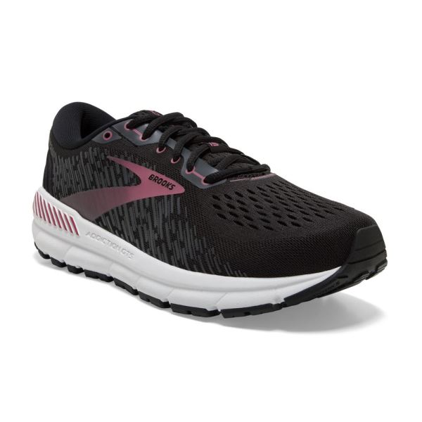 Brooks Shoes - Addiction 15 Black/Ebony/Mauvewood            