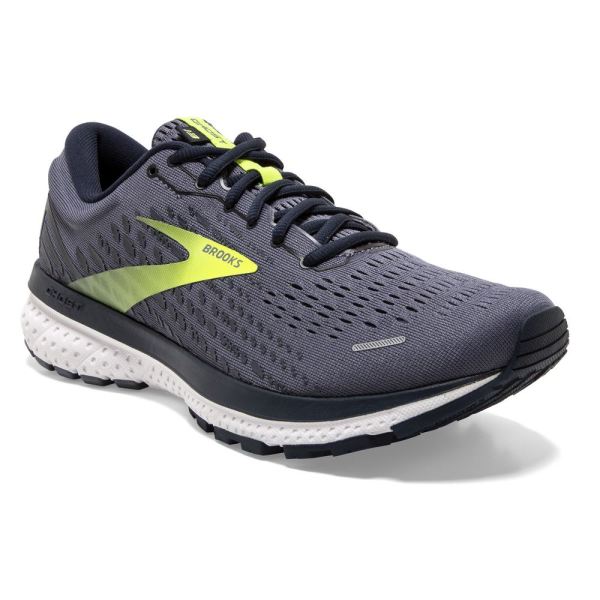 Brooks Shoes - Ghost 13 Grey/Navy/Nightlife            