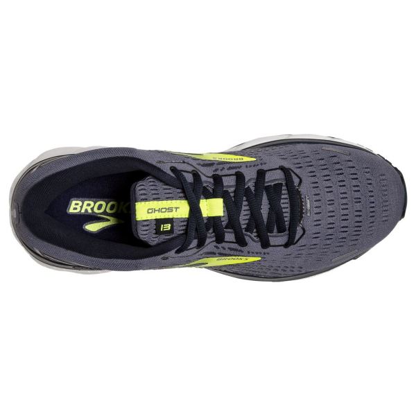 Brooks Shoes - Ghost 13 Grey/Navy/Nightlife            