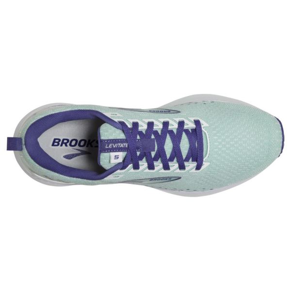 Brooks Shoes - Levitate GTS 5 Yucca/Navy Blue/White            