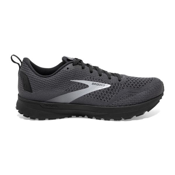 Brooks Shoes - Revel 4 Ebony/Black/Grey