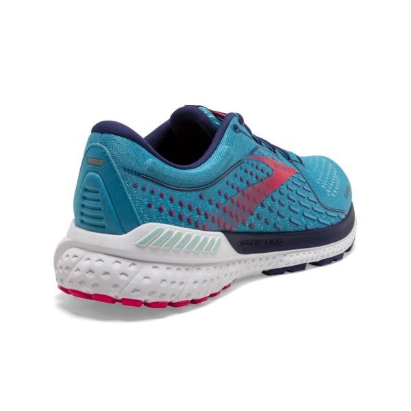 Brooks Shoes - Adrenaline GTS 21 Horizon/Blue Ribbon/Pink            