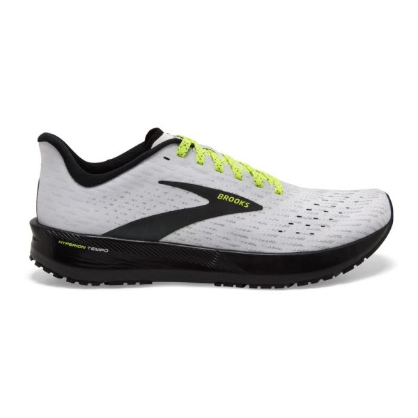 Brooks Shoes - Hyperion Tempo White/Nightlife/Black